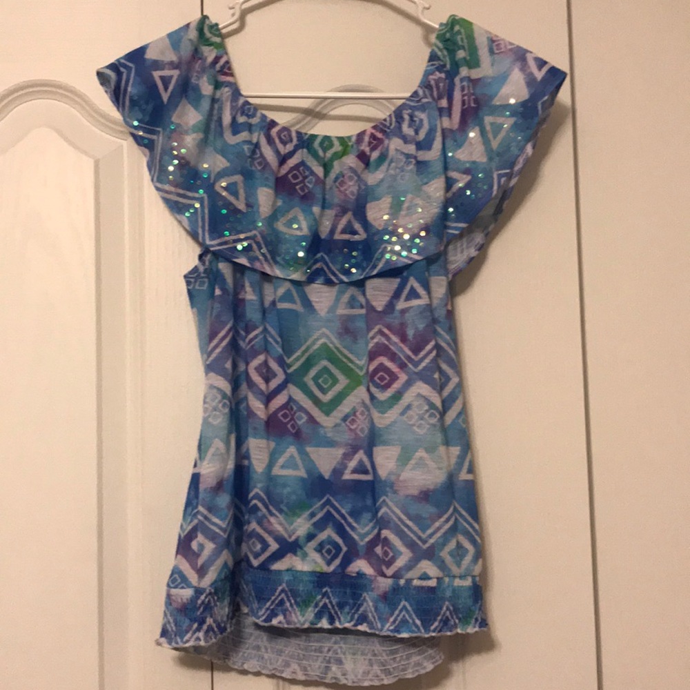Off the shoulder blouse